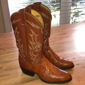 Tony Lama Women’s Cowboy Boots-Vintage